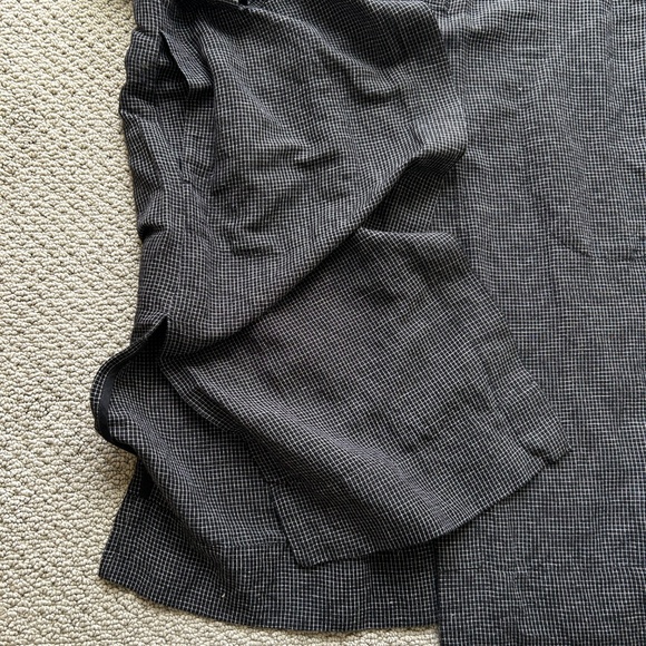 MADEWELL GRID PATTERN ROBE JACKET MEDIUM OVERCOAT COVERUP - Picture 5 of 6